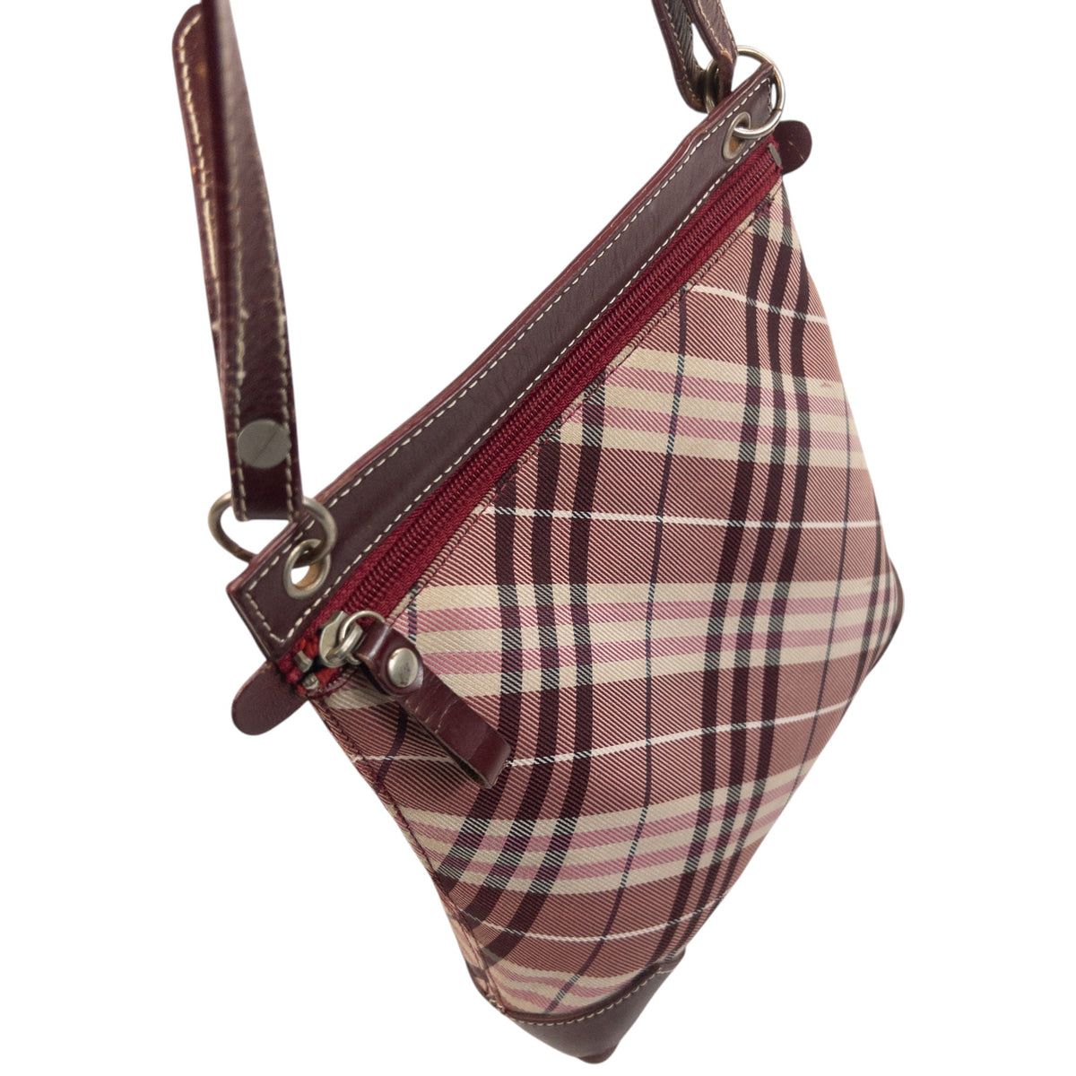 Vintage 2000s Burberry Blue Label Nova Check Crossbody Bag | O/S, Multicoloured