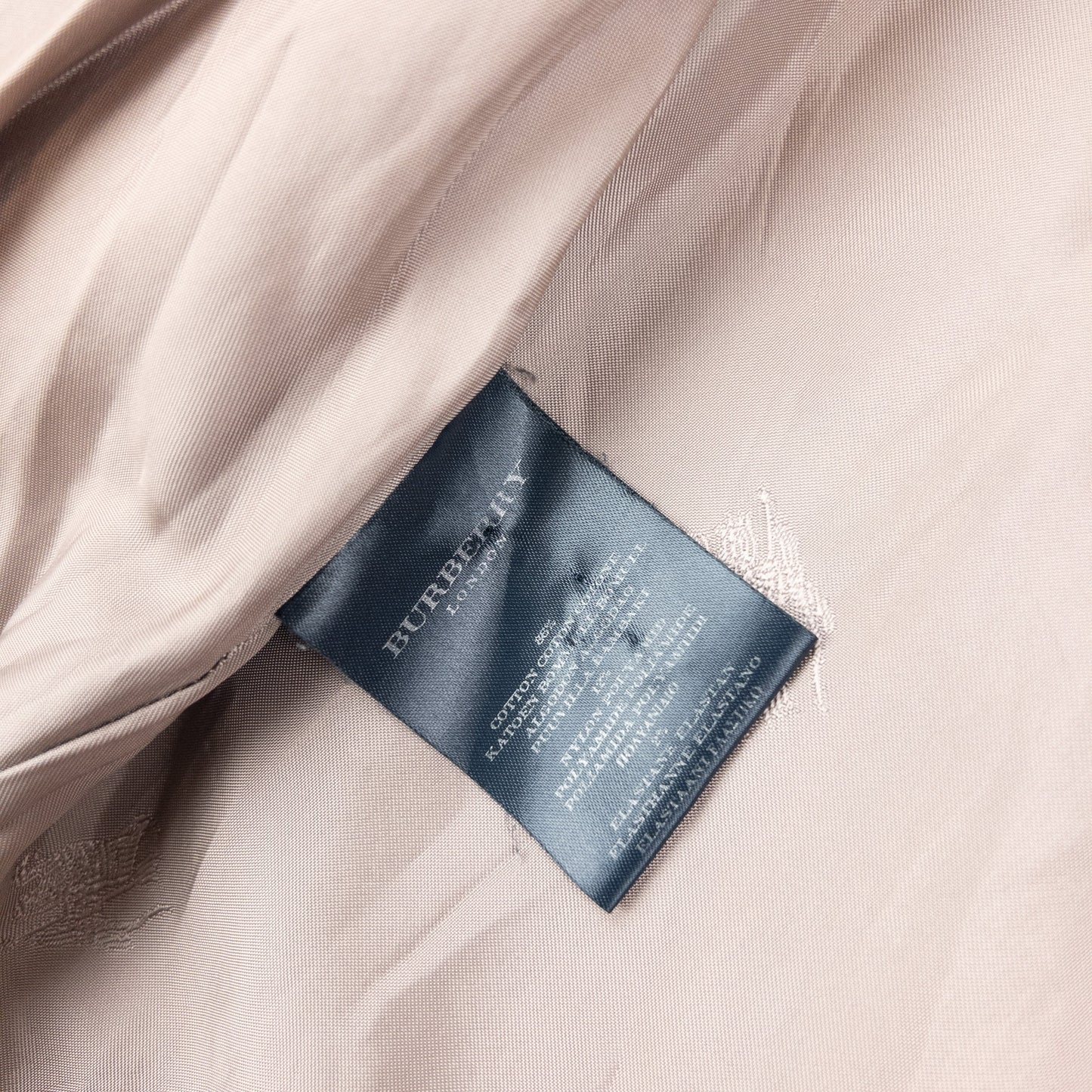 Vintage 2000s Burberry Nova Check Trench Jacket Womens Size L