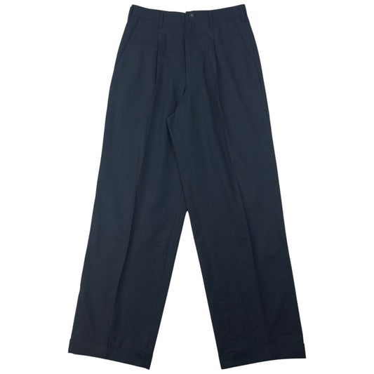 Vintage 2000s Y's For Men By Yohji Yamamoto Pleated Pinstripe Trousers Size W26