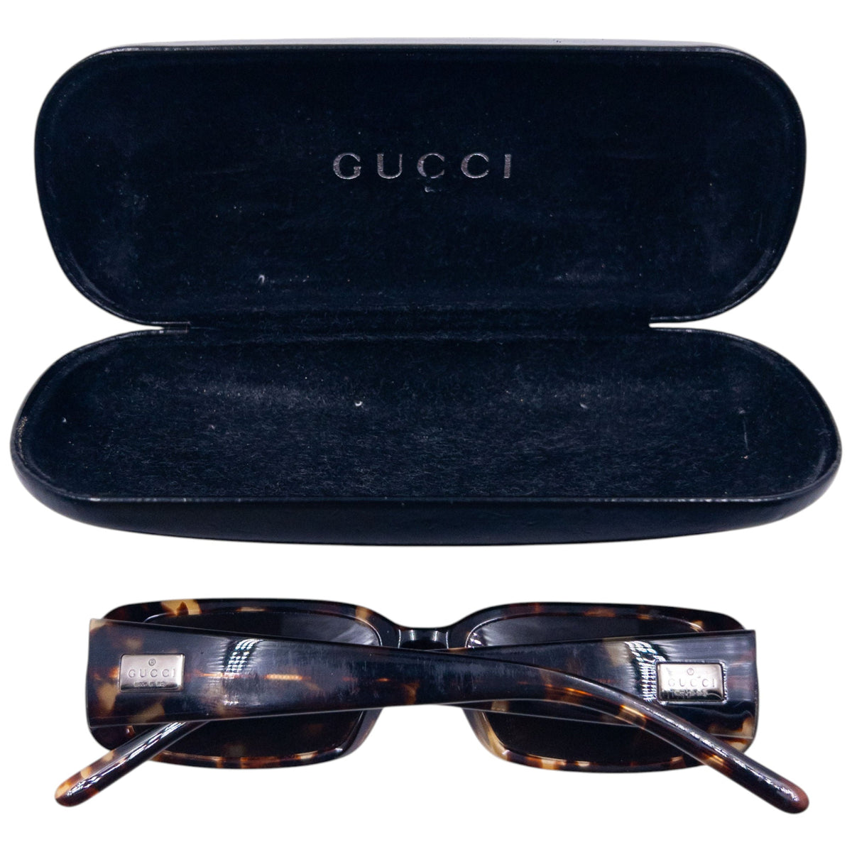 Vintage 2000s Gucci By Tom Ford Tortoise Shell Sunglasses | O/S, Brown