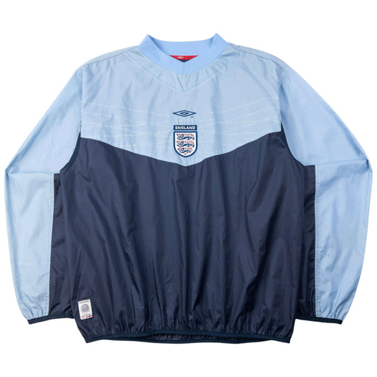 Vintage 2001 Umbro England Football Pullover Jacket Size L | Large, Multicoloured