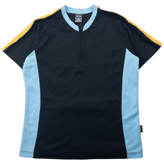 Vintage 2000s Oakley Q Zip Cycling T Shirt Womens Size M