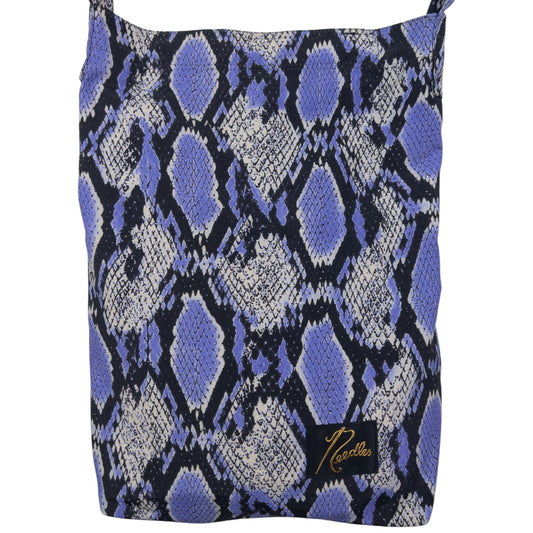 Vintage Needles Lightweight Snakeskin Pattern Crossbody Bag