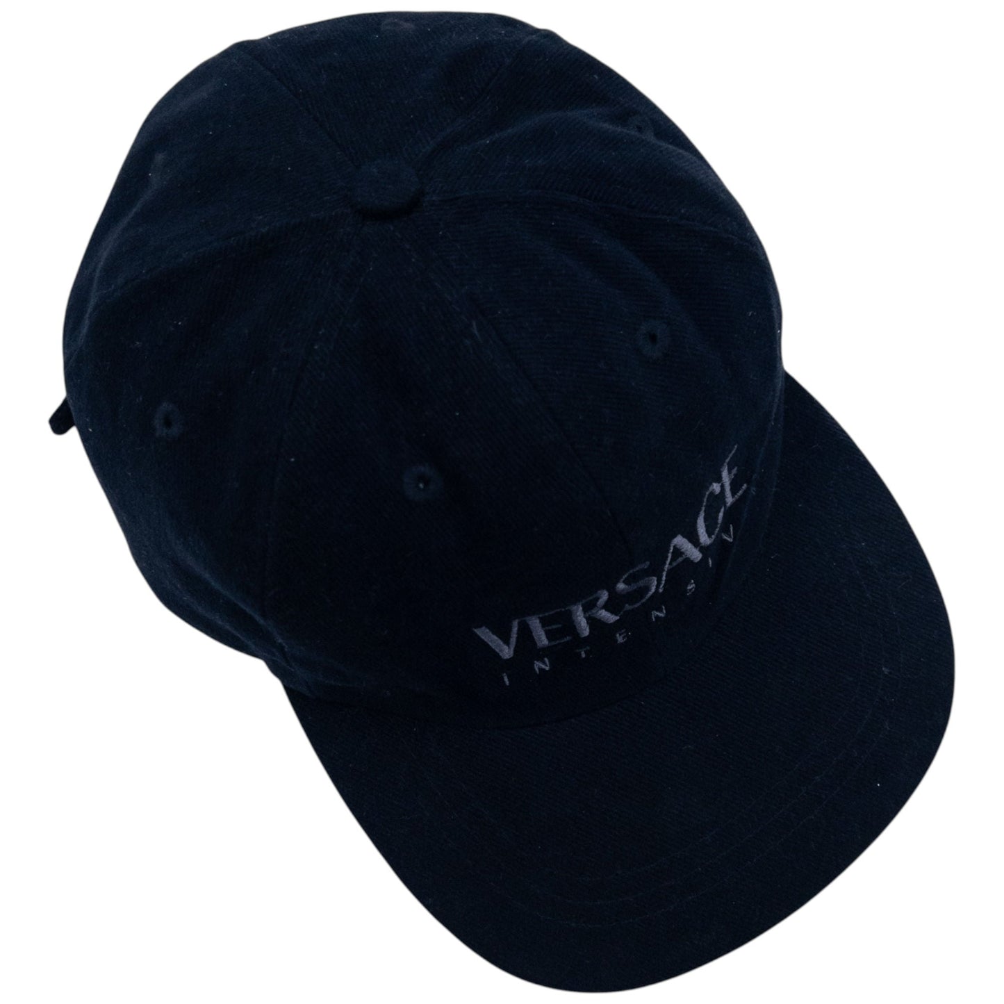 Vintage 90s Versace Intensive Embroidered Hat