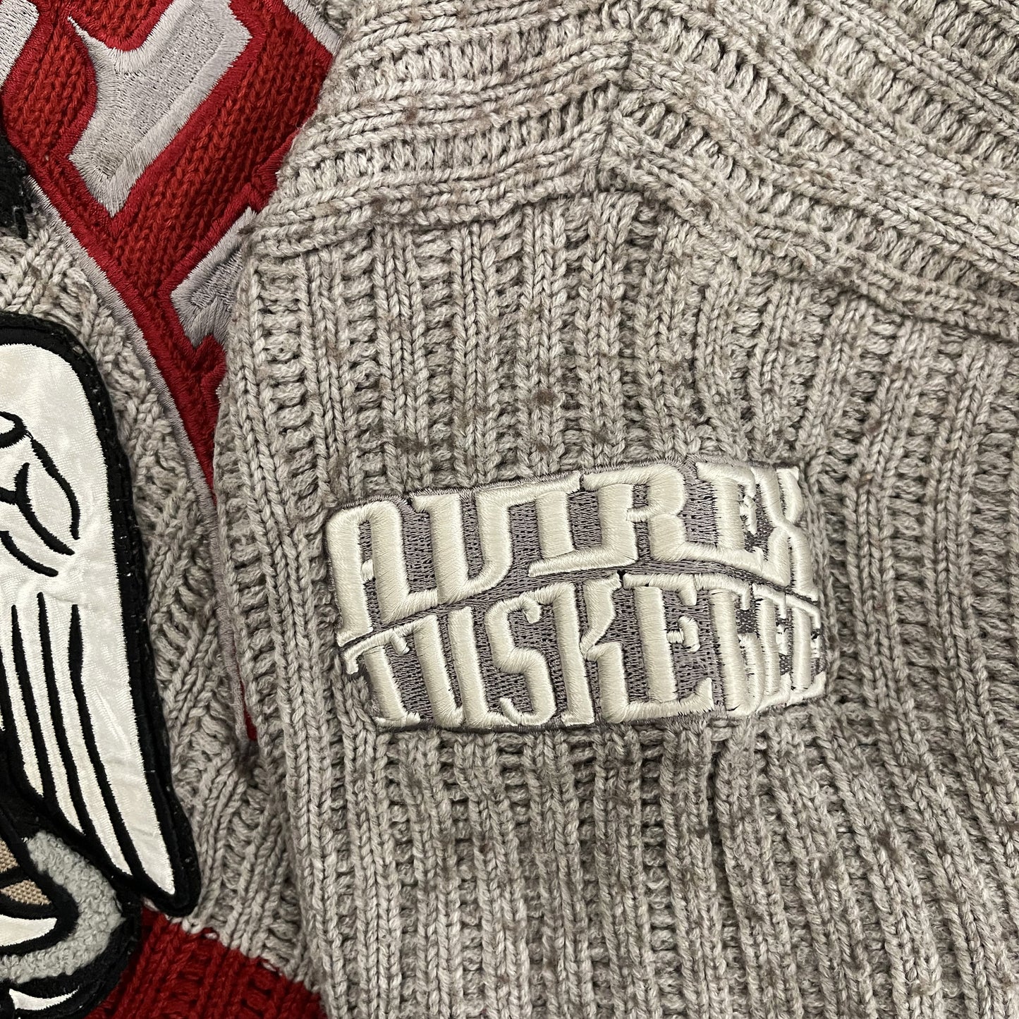 Avirex Tuskegee Airmen Knit Sweater - XXL | XXL, Grey
