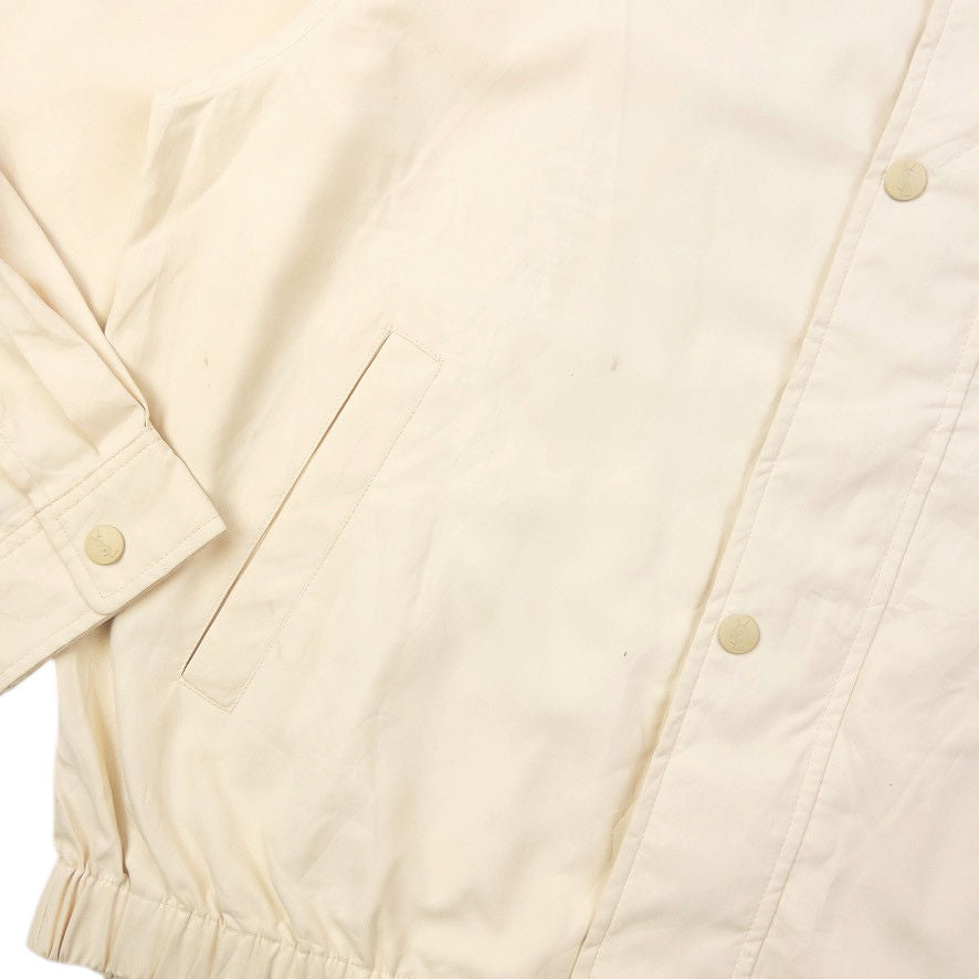 Vintage 90s YSL Yves Saint Laurent Harrington Jacket Size S | Small, Cream