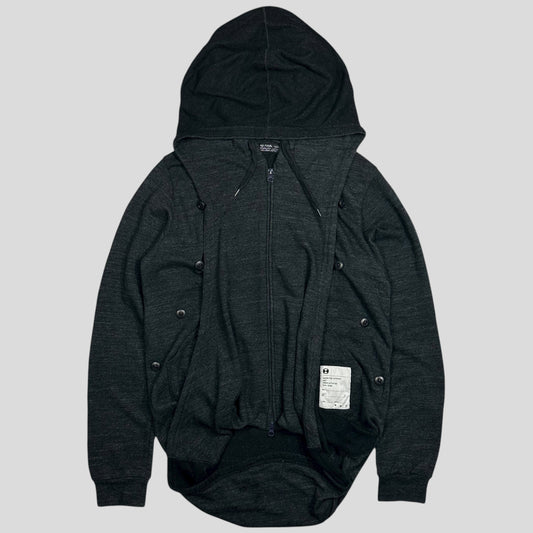 Final Home 00’s 2 in 1 Survival Cardigan Hoodie - S/M
