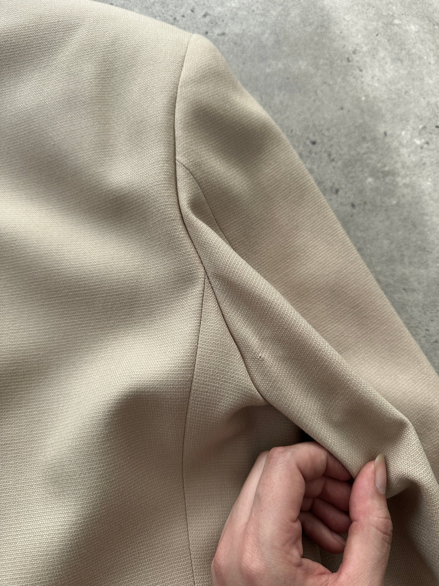 Vintage Wool Double Breasted Blazer - 40R/L