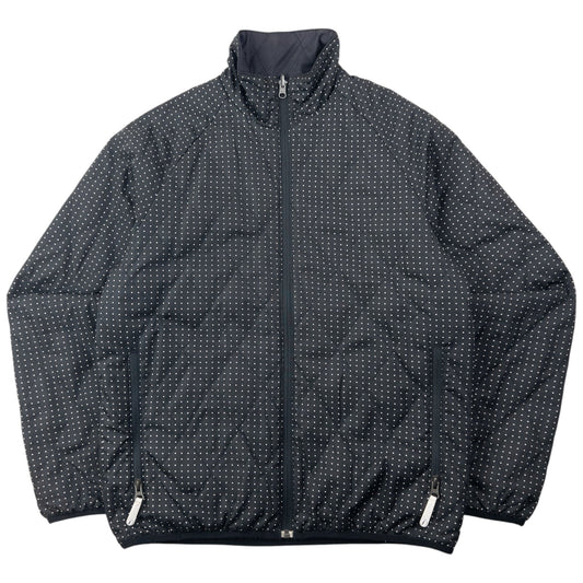 Vintage 2000s Burton iDiom Gray Scale Series Reversible Quilted Jacket Size S | Small, Black