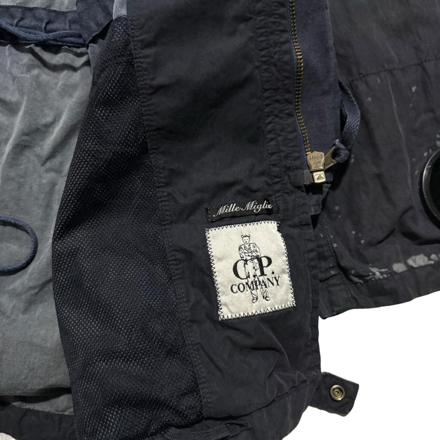 CP Company 1999 Raso Gommato Mille Miglia | XL, Navy
