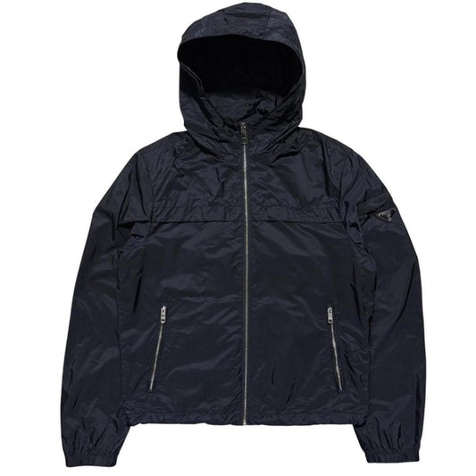 Prada Nylon Windbreaker Jacket | Small, Black