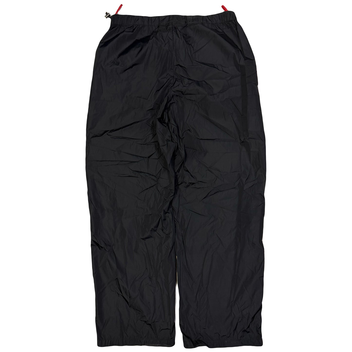 Prada Sort Nylon Trousers In Black (W32)