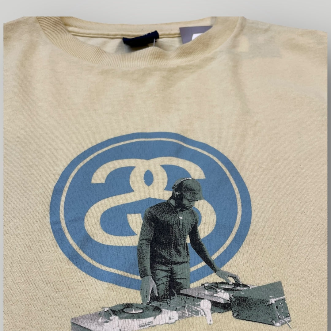 Stussy Grandmaster Flash T-Shirt 2002 L | Default Title, Yellow