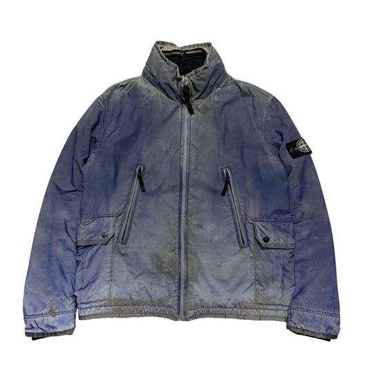 Stone Island Liquid Reflective Jacket | XL, Reflective Grey