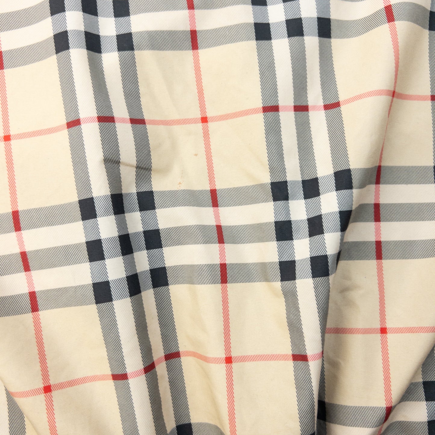 Vintage 2000s Burberry Nova Check Pullover Jacket Size M | Medium, Beige