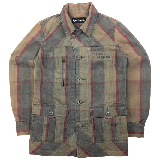 Vintage Hysteric Glamour Checkered Button Up Jacket Size S