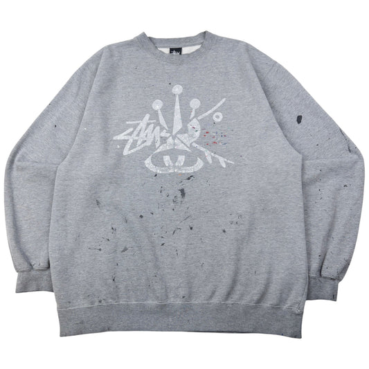 Vintage 90s Stussy Graphic Sweatshirt Size XL