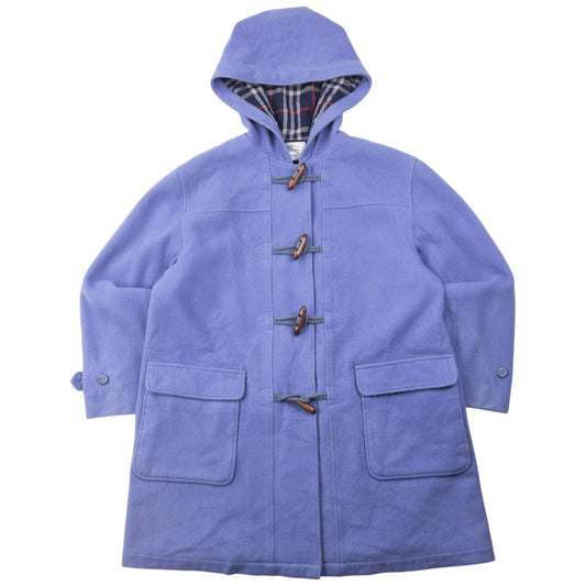 Vintage 80s Burberry Wool Duffle Jacket Womens Size XL