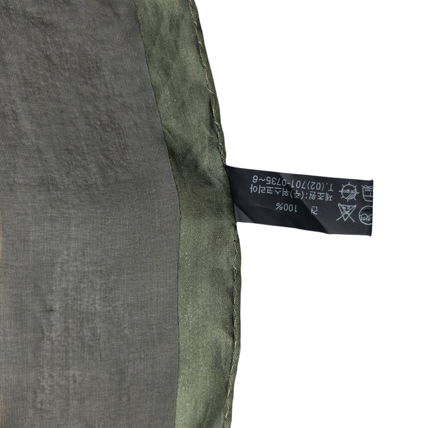 Vintage 2000s Balenciaga Chain Pattern Silk Scarf