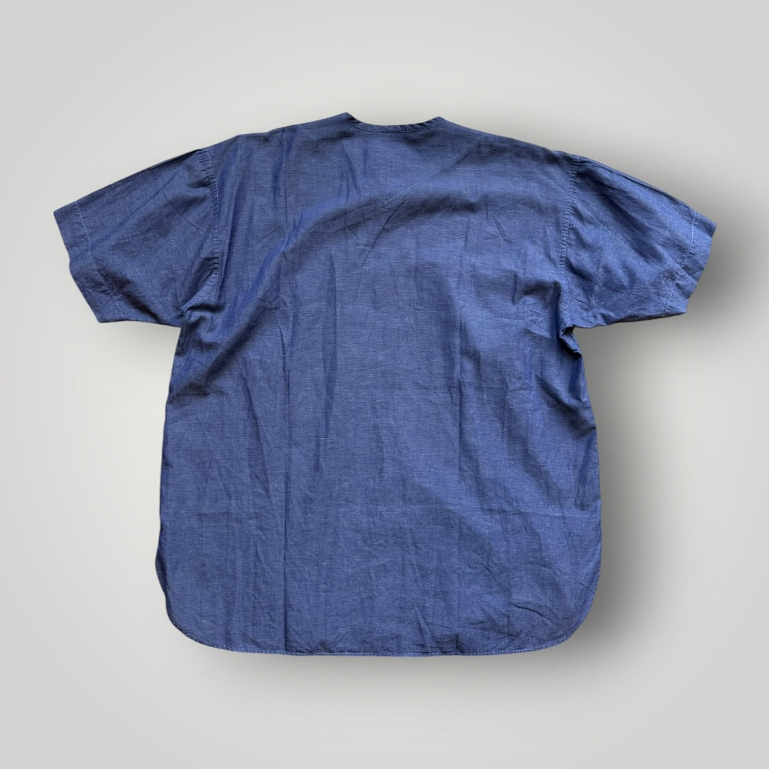 2000’s Issey Miyake Cotton Shirt M | O/S, Blue