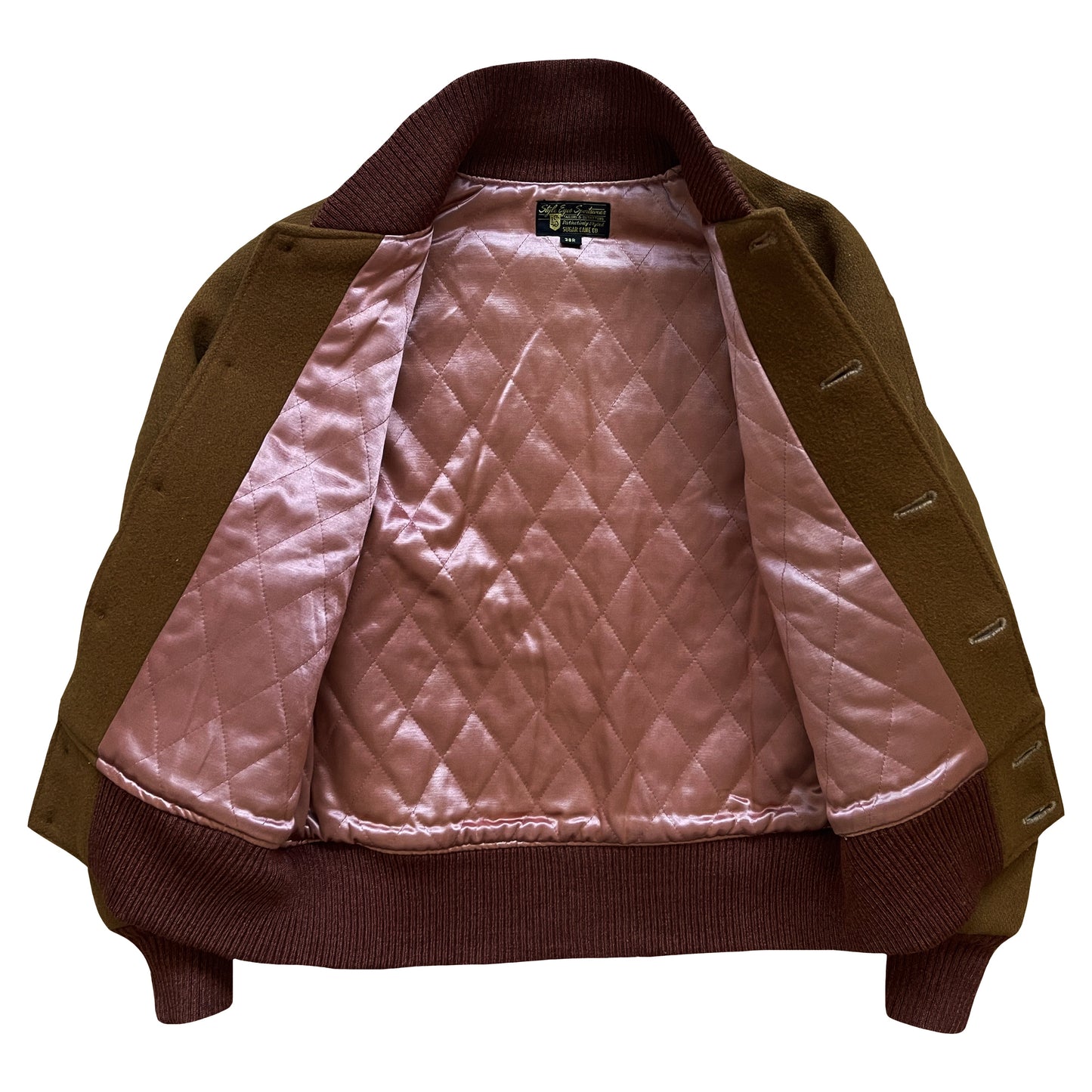 Style Eyes Wool Varsity Jacket - S