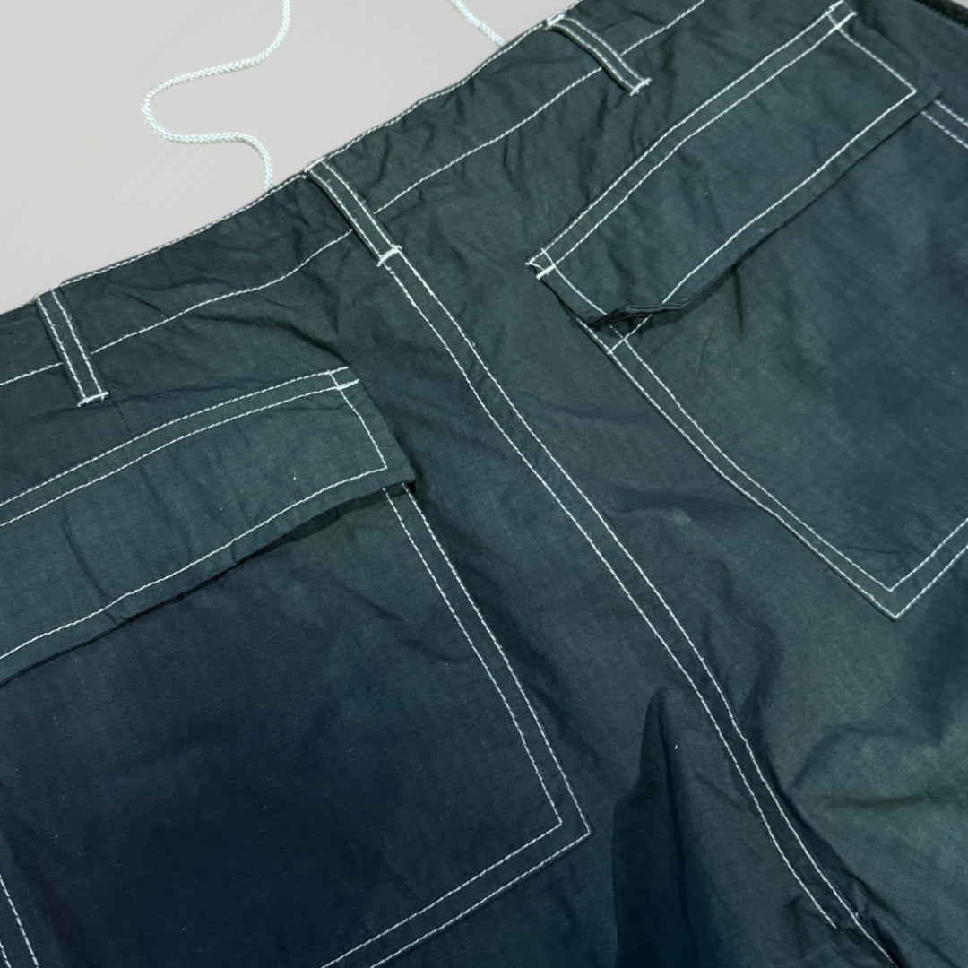 Beams Japan Nylon Contrast Stitch Balloon Pants M | Default Title, Green