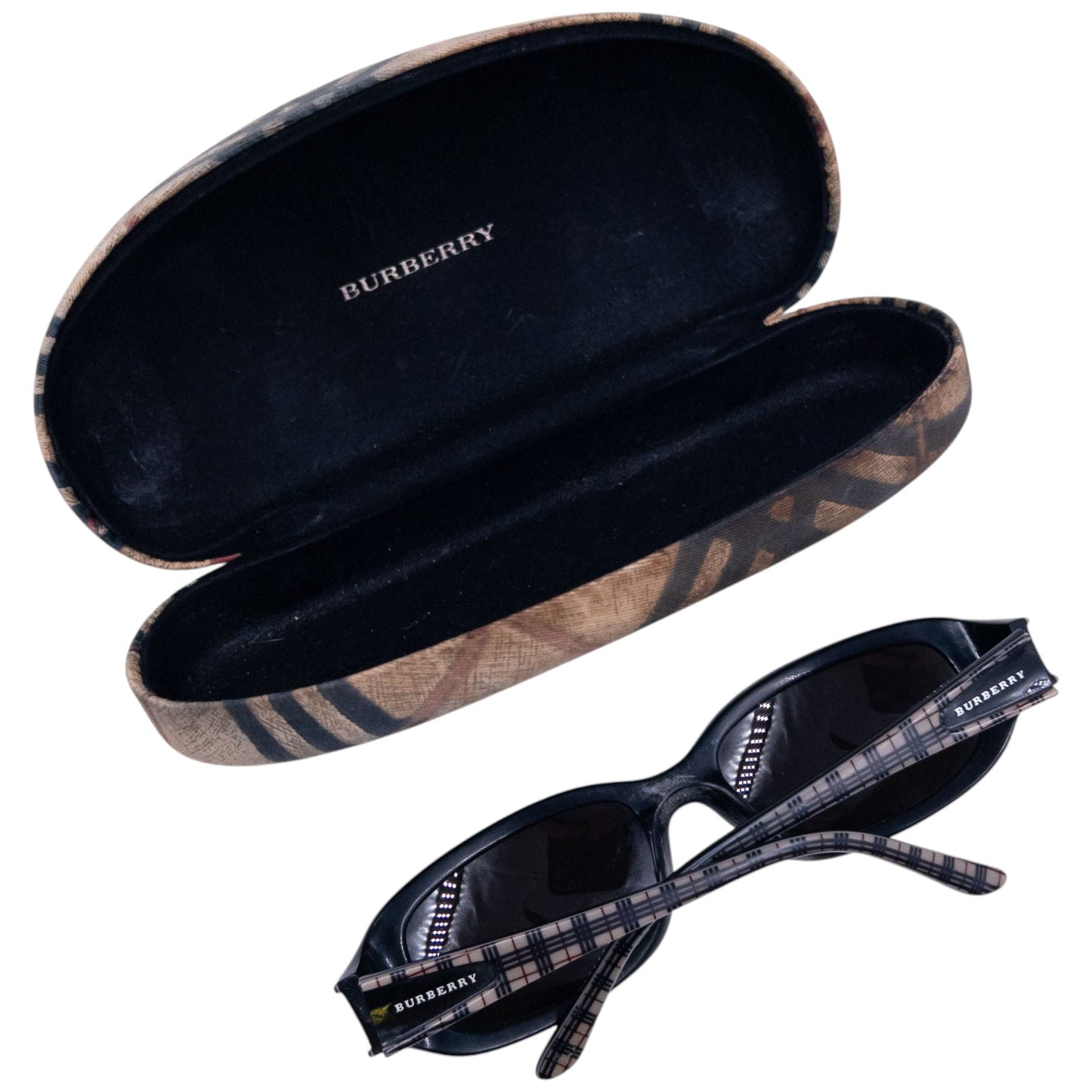 Vintage Burberry Nova Check Sunglasses