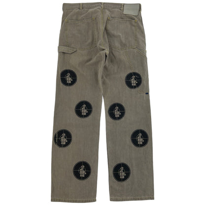 Vintage Public Enemy Graphic Trousers Size W32