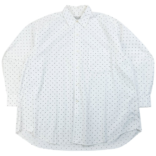 Vintage 90s Comme Des Garçons HOMME Long Sleeve Button Up Shirt Size L | Large, Grey
