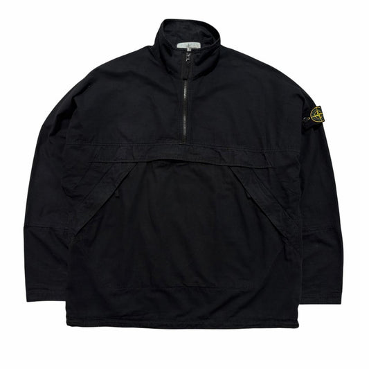 Stone Island pullover Smock Jacket | Medium, Black