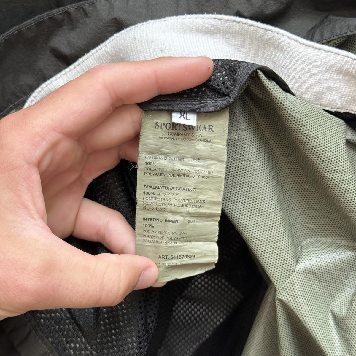 Stone Island Membrana TC Parka Jacket (XL) | Extra Large, Black