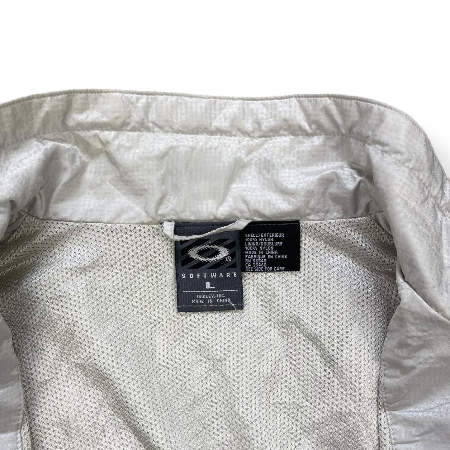 2000's Oakley Software 'Mad Science' Ventilated Jacket (L) | Default Title, Silver
