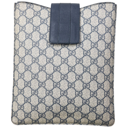 Vintage Gucci Monogram Leather Tablet Sleeve Case