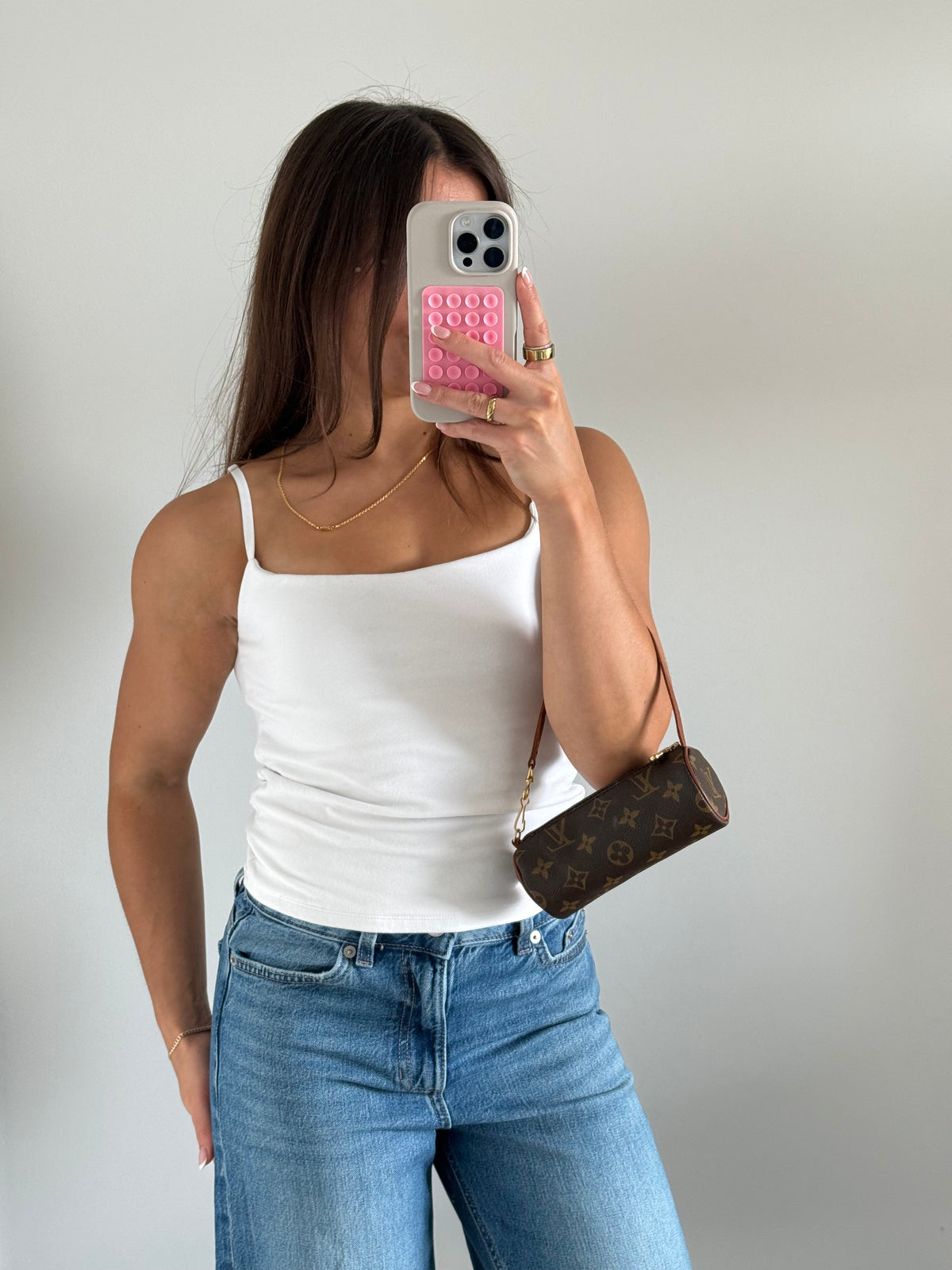 90s Louis Vuitton Mini Papillon Handbag | O/S, Brown