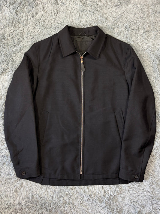 Prada Milano FW00 Mohair Blouson Jacket - M/L | O/S, Black