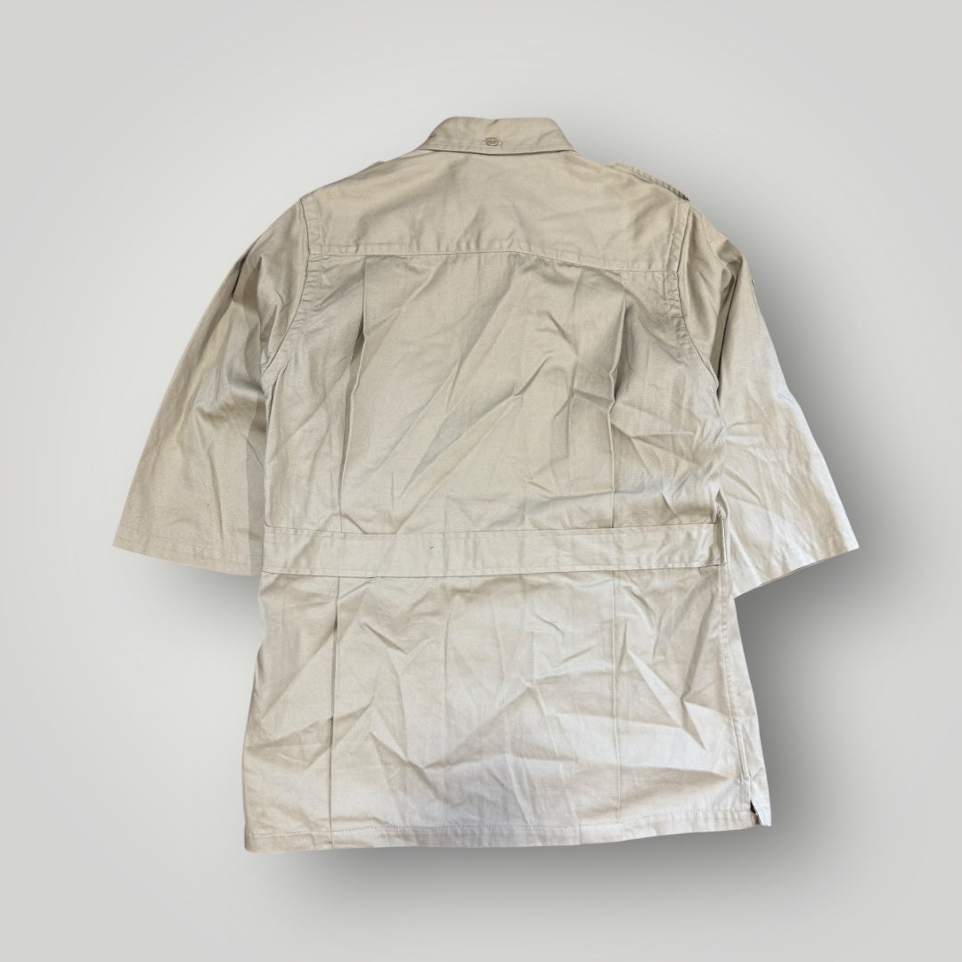 Nepenthes Japan Multipocket 3/4 Overshirt S | Default Title, Beige