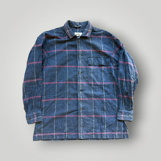 1980's Issey Miyake Button Up Shirt M/L | O/S, Blue