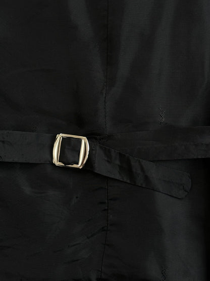 Yves Saint Laurent Pure Wool Tailored Waistcoat - 42R/L