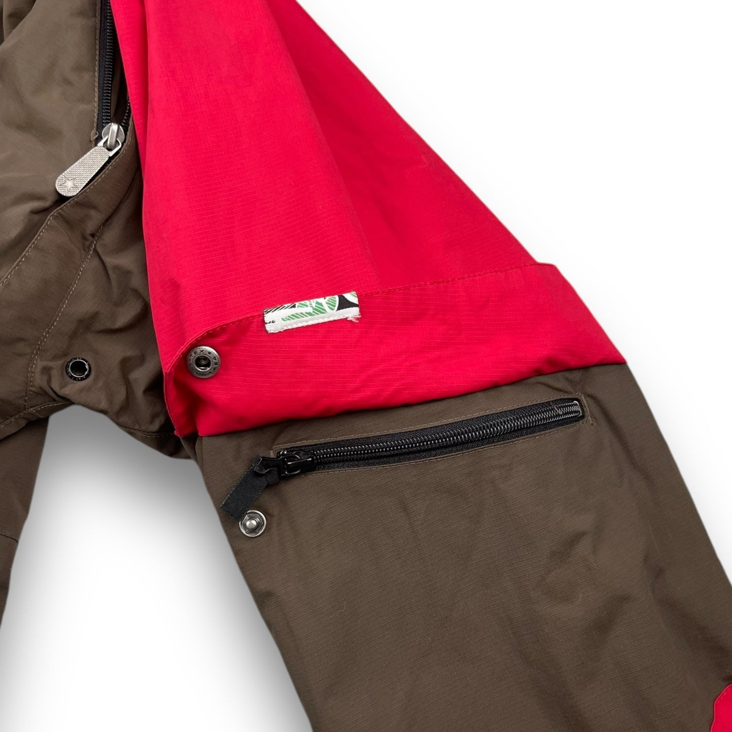 Quiksilver Utility 'Compass' Asymmetric Zip Jacket (XL) | Default Title, Multicoloured