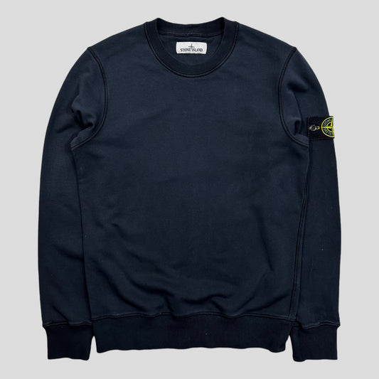 Stone Island Navy Crewneck - S | Small, Navy