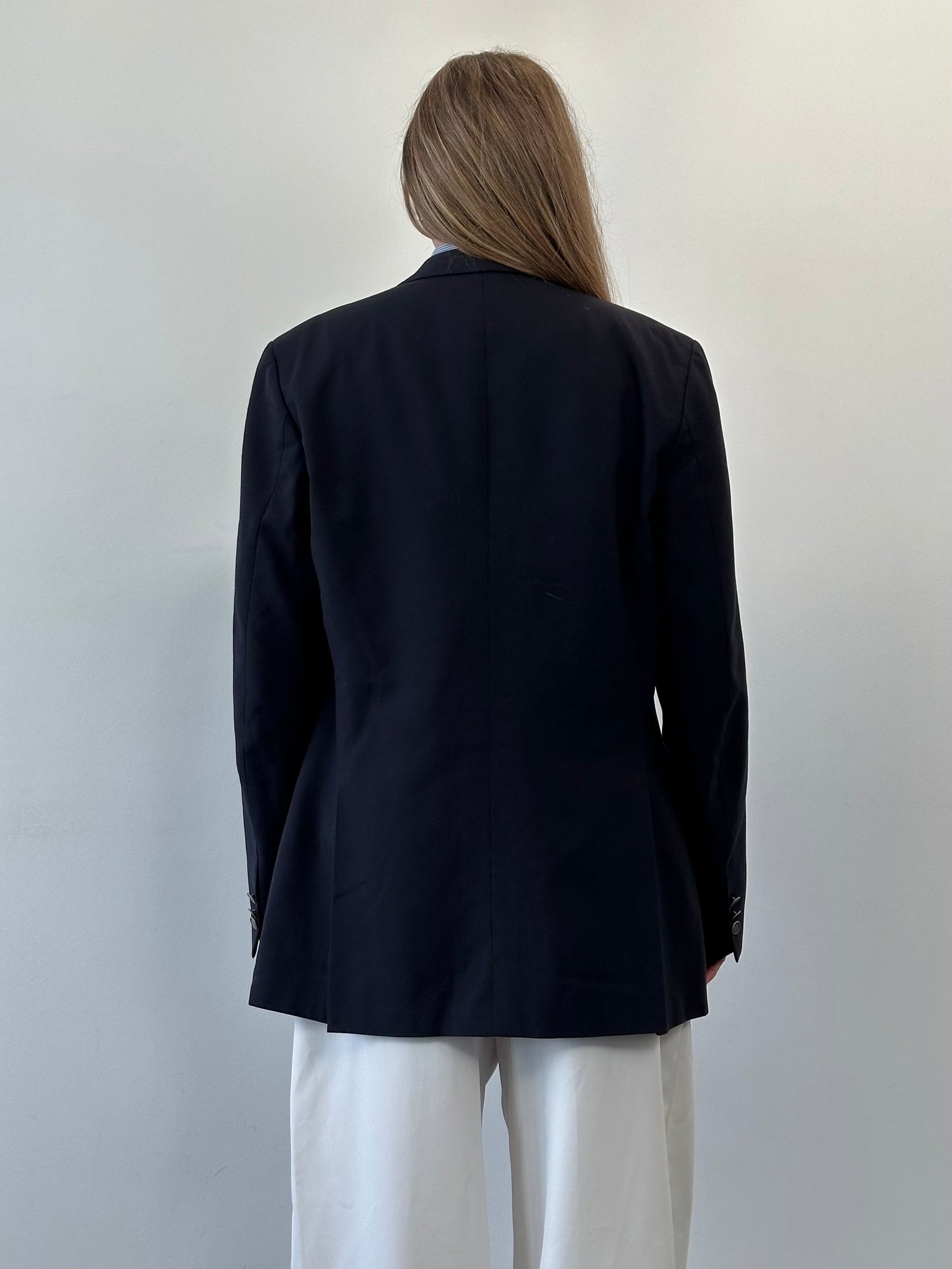 Burberry Wool Bespoke Button Double Breasted Blazer - 44R/XL