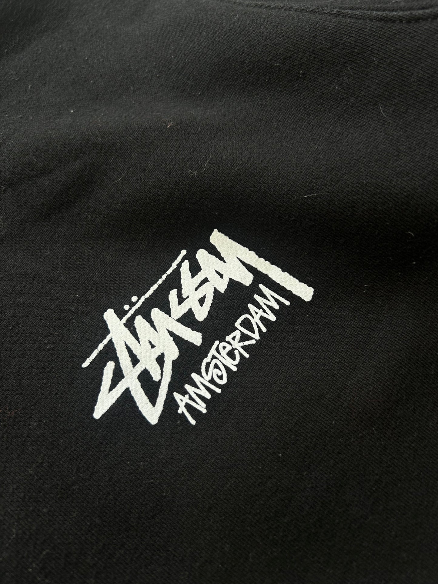 Stüssy Amsterdam cotton Crewneck Jumper M | Default Title, Black