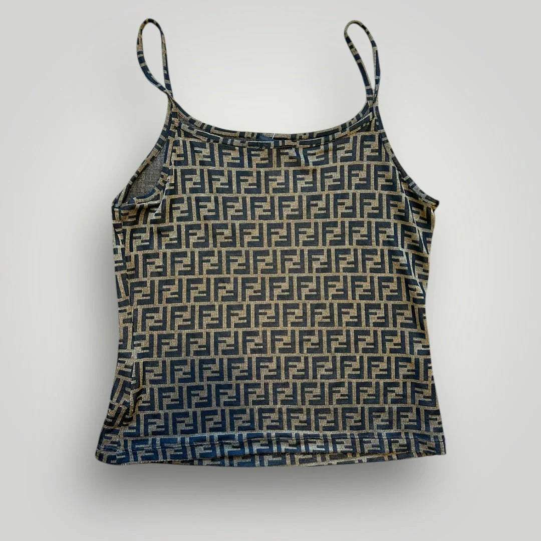 Fendi Monogram 2000’s Vest Top L