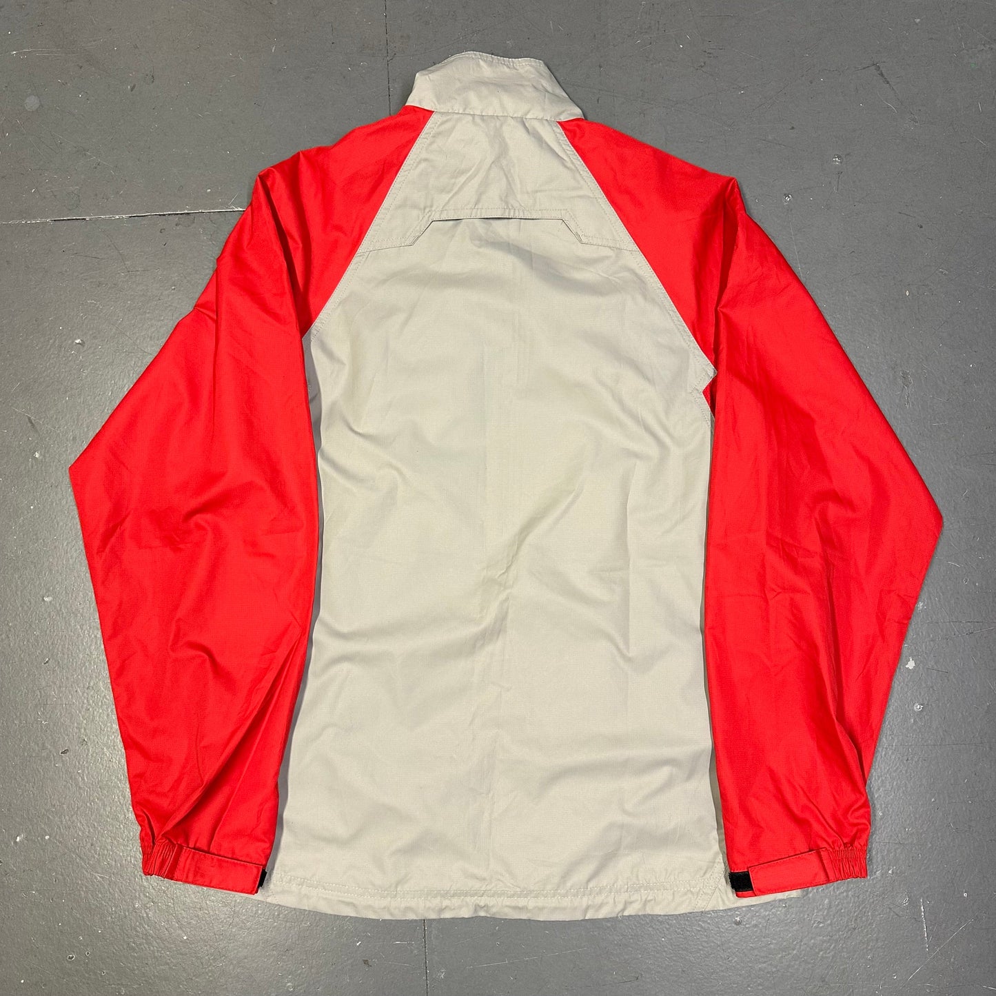 Nike Tracksuit Top In Red & Grey ( L )