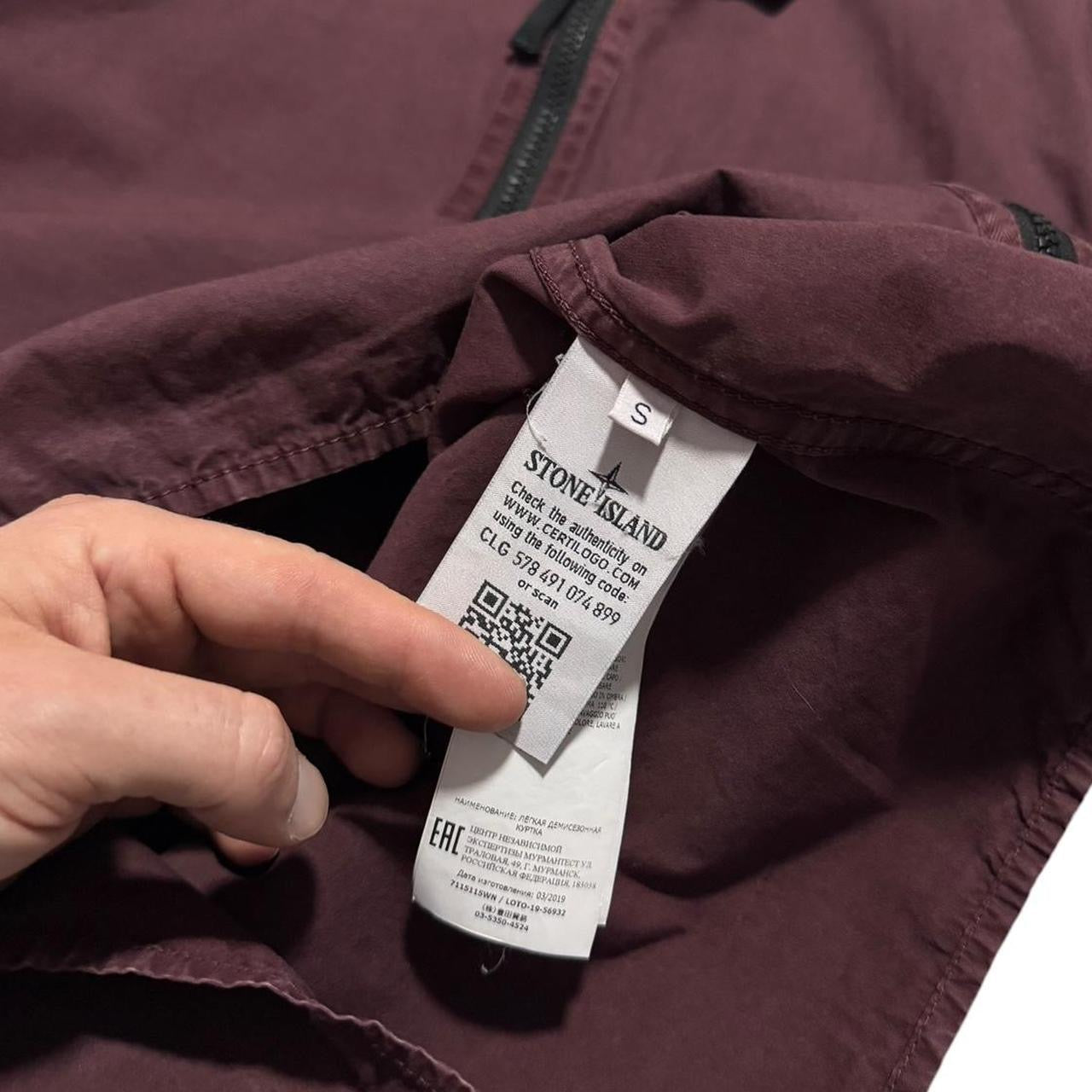Stone Island Canvas Overshirt | Small, TBD