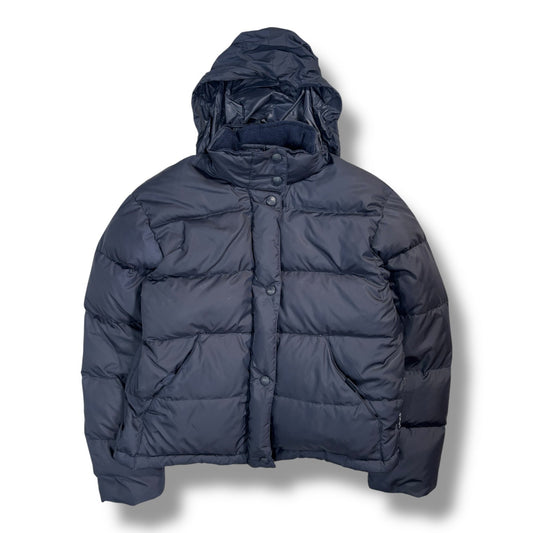 Armani Jeans 90’s Women’s Cropped Puffer Jacket M | 12, Navy