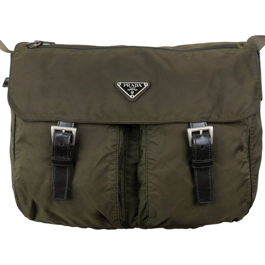 Vintage 2000s Prada Cargo Crossbody Bag