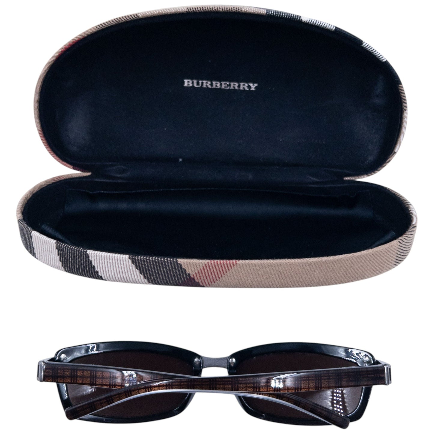 Vintage 2000s Burberry Nova Check Sunglasses | O/S, Brown