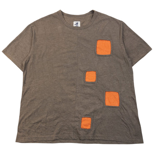 Vintage 90s Hai Sporting Gear By Issey Miyake T Shirt Size M | Large, Brown