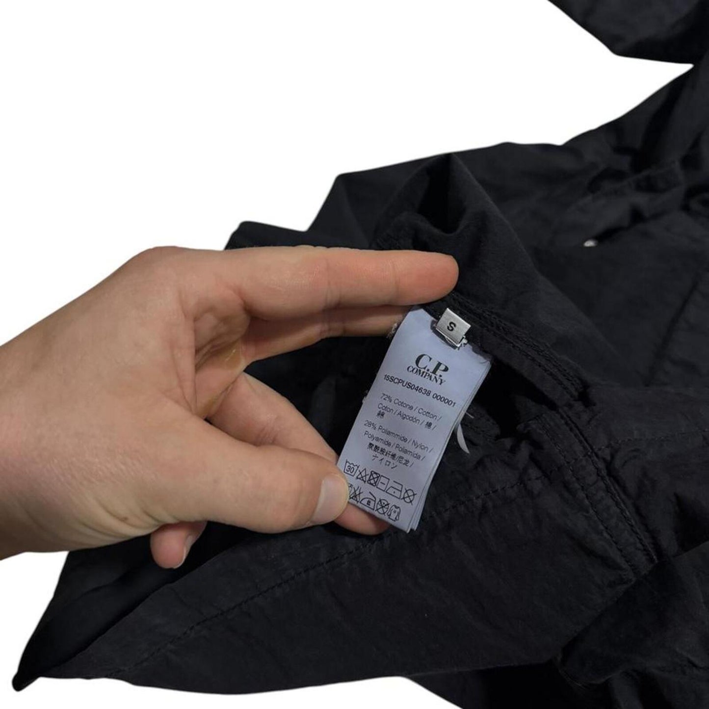 CP Company Canvas Jacket | Small, Black